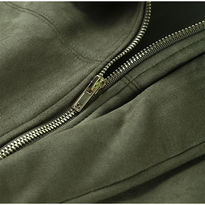 Long Sleeve Bomber Coat Female 2025  High Street Outwears