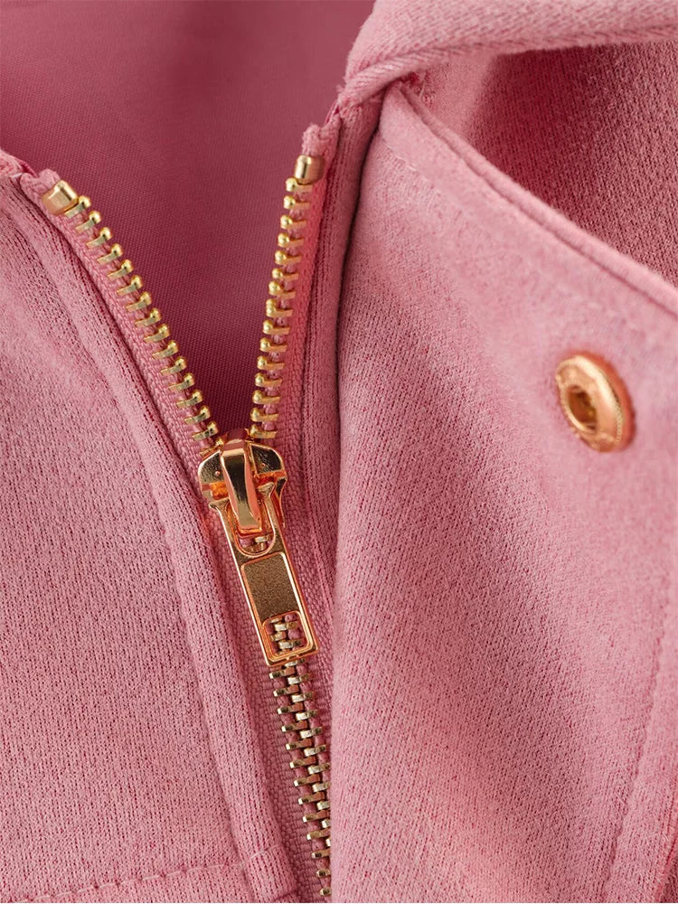 New Fashion Long Sleeve Zipper