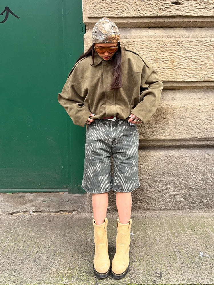 Long Sleeve Bomber Coat Female 2025  High Street Outwears