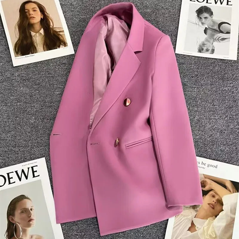 Chic Blazer Woman  Ladies Vintage Blazer
