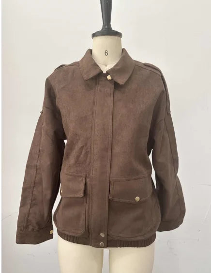 Long Sleeve Bomber Coat Female 2025  High Street Outwears